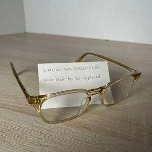 Oliver Peoples OV5325 1524 Sarver Eyeglasses Light Yellow Frames 49-20-145